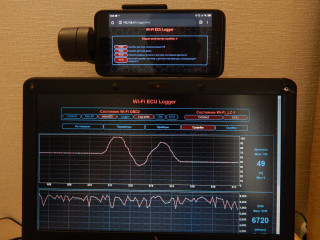 Графики и ошибки ЭБУ для WiFi ECU logger Графики и ошибки ЭБУ для WiFi ECU logger