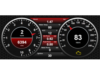Динамические параметры и ошибки ЭБУ для WiFi Dashboard Динамические параметры и ошибки ЭБУ для WiFi Dashboard