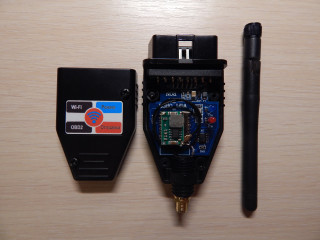 Новая реализация адаптера WiFi-OBD2